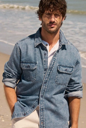 Rugged Denim Shirt