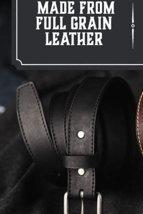 The Full-Grain Leather Dress Belt
