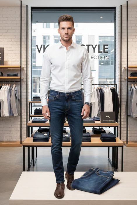 VK Urban Elite Slim-Fit Denims