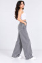 Girls Grey Wide Leg Jeans