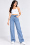 Girls Light Blue Straight Fit Jeans