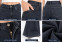 Washed Black High-waist Flared Jeans For Women's