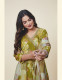 women's Floral Printed Anarkali Suit with Dupatta