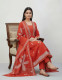 Anarkali Kurti, Pant with Dupatta