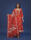 Anarkali Kurti, Pant with Dupatta