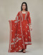 Anarkali Kurti, Pant with Dupatta