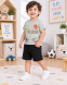 Boys Spider Graphic T-Shirt & Shorts Set