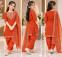 Girls Embroidered Suit Set
