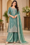 Falak-B2 Embroidered Sharara Suit