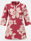 Women's Floral Printed Short Kurti