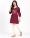 Embroidered Short Kurti for girls