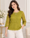 Girls Floral Lace Top