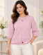Girls Floral Lace Top