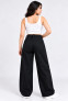 Girls Black High-Waist Baggy Jeans